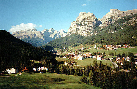 Alta badia mountains photo