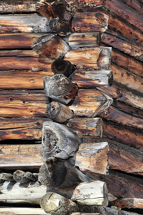 Log chalet alta badia photo